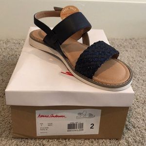 💙🟦🔷🔹NWT Hanna Anderson Girls Sandals